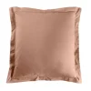TAIE D OREILLER 63X63CM UNI 57 FILS LINA BLUSH