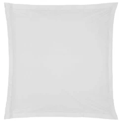 TAIE OREILLER BLANC 63X63CM