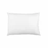 TAIE OREILLER 50X70CM MICROFIBRE BLANC