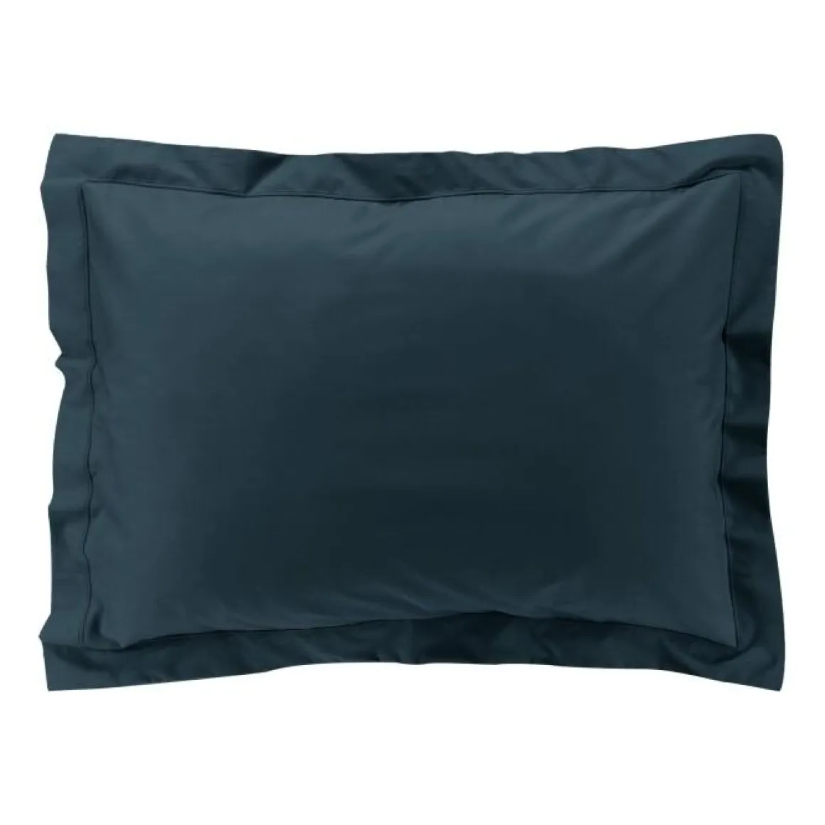 TAIE OREILLER 50X70CM PERCALE UNI 78 FILS BLEU NUIT