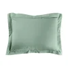 TAIE OREILLER 50X70CM UNI 57 FILS LINA SAUGE