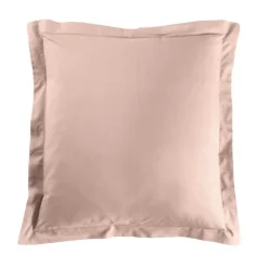 TAIE OREILLER 63X63CM UNI 57 FILS LINA ROSE