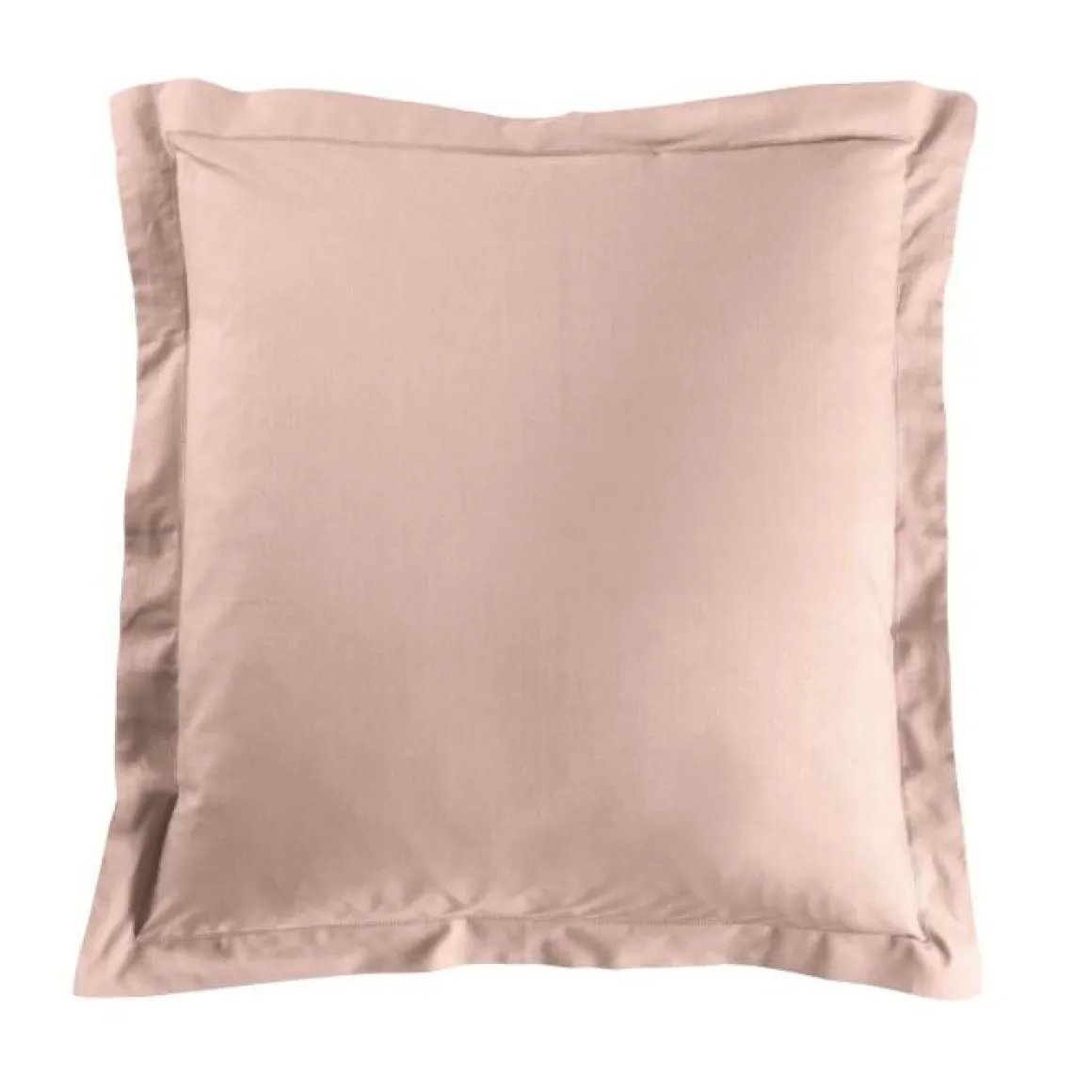 TAIE OREILLER 63X63CM UNI 57 FILS LINA ROSE