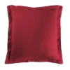 TAIE OREILLER 63X63CM UNI 57 FILS LINA MARSALA