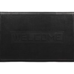 TAPIS ADAM 45X70CM PICOT CAOUTCHOUC WELCOME