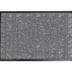 TAPIS BAPTISTE 60X80CM POLYAMIDE PVC BLEU GRIS CHINE