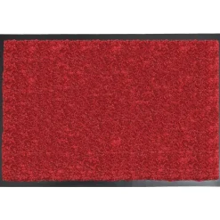 TAPIS BAPTISTE 40X60CM POLYAMIDE PVC ROUGE