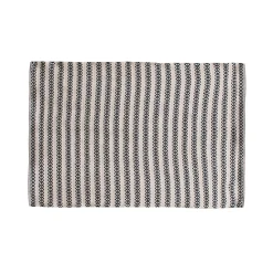 TAPIS BEIGE MOTIFS BLEU 120X170CM