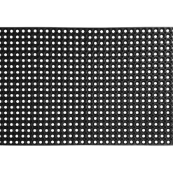 TAPIS CAILLEBOTIS 80X120CM CAOUTCHOUC NOIR