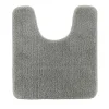 TAPIS CONTOUR WC 45X50CM DESSOUS LATEX GRIS CLAIR