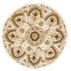 TAPIS COTON IMPRIME D.90CM