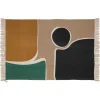 TAPIS COTON IMPRIME JOYFUL 120X170CM