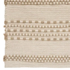 TAPIS COTON JUTE BOTA IVOIRE 70X140CM