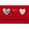 TAPIS DECO 50X80CM IMPRIME HOME PASSION