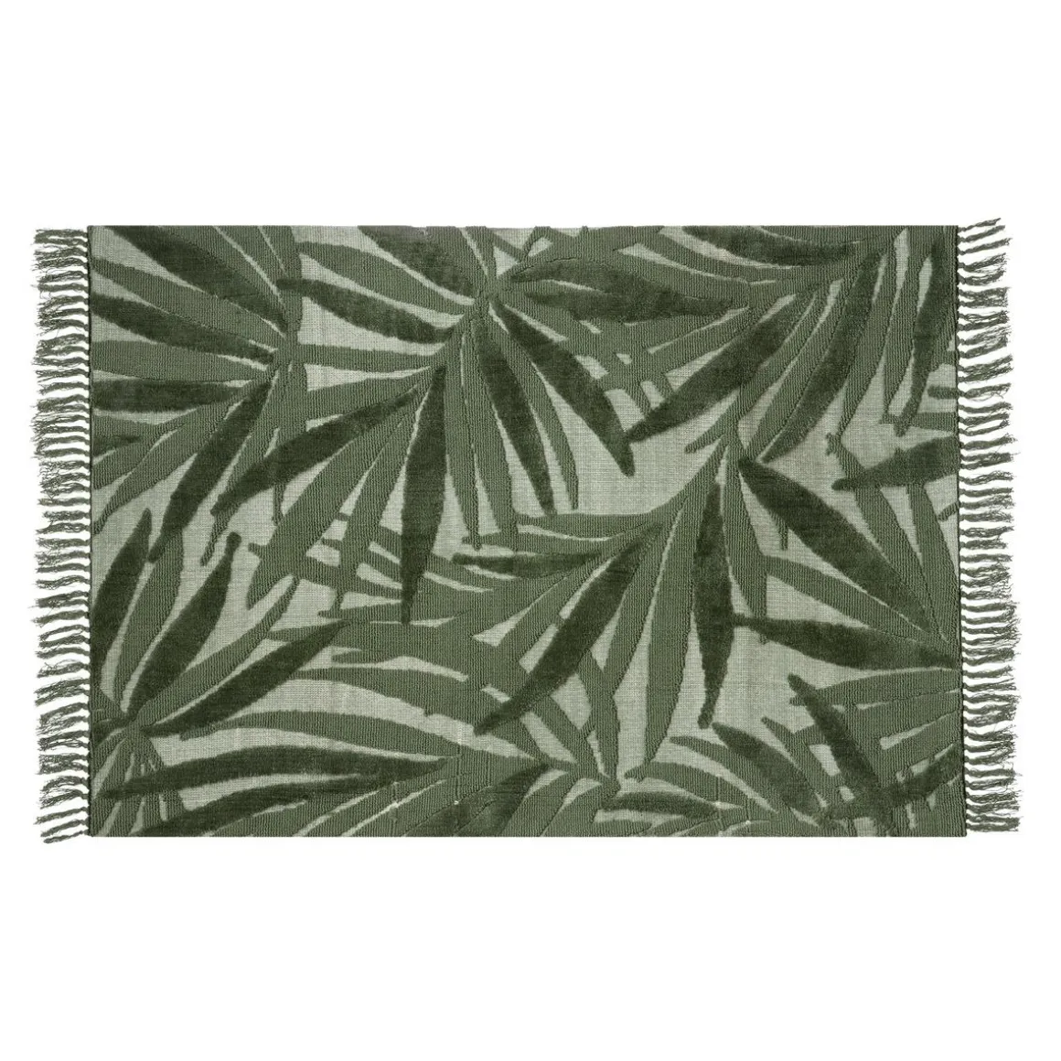 TAPIS DOUBLE TUFT MISKA VERT 118X170CM