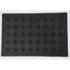 TAPIS DREW 40X60CM DAMIER CAOUTCHOUC NOIR