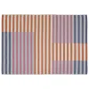 TAPIS EXTERIEUR INTERIEUR RAYURES COULEUR 120X170CM