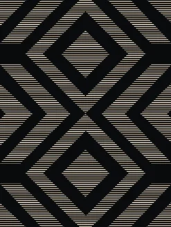 TAPIS EXTERIEUR INTERIEUR 150X200CM KNOX NOIR
