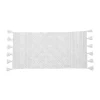 TAPIS GABRIEL 45X90CM BLANC