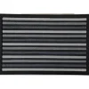 TAPIS GAUTIER 40X60CM NYLON CAOUTCHOUC GRIS
