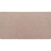 TAPIS HEXAGONE 45X80CM POLYESTER VELOURS BEIGE