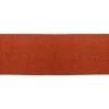 TAPIS HEXAGONE 45X120CM POLYESTER VELOURS TERRACOTTA