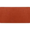 TAPIS HEXAGONE 45X80CM POLYESTER VELOURS TERRACOTTA