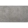 TAPIS HEXAGONE 45X80CM POLYESTER VELOURS GRIS CLAIR