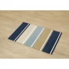 TAPIS IMPRIME 5 COULEURS 60X90CM NATUREL BLEU