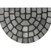 TAPIS IMPRIME DEMI LUNE 40X60CM CAOUTCHOUC DALLE