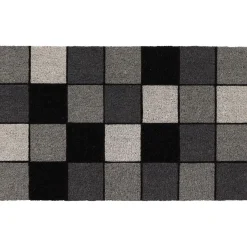 TAPIS IMPRIME 45X75CM COCO CARLOTTA GRIS