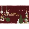 TAPIS IMPRIME 45X75CM COCO MERRY CHRISTMAS