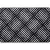 TAPIS IMPRIME 40X60CM POLYESTER AFRICA GRIS