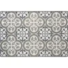 TAPIS IMPRIME 50X80CM POLYESTER PACO BLEU
