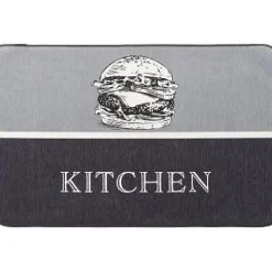 TAPIS IMP 50X80CM POLYESTER KITCHEN GRIS