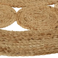 TAPIS JUTE AJOURE D.120CM