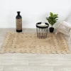 TAPIS JUTE AJOURE D.120X170CM
