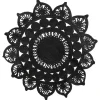 TAPIS JUTE DENTELLE NIGHT D.118CM