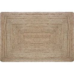 TAPIS JUTE HISTOIRE NATUREL D.60X90CM