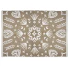 TAPIS JUTE JACQUARD CHENILLE D.120X170CM
