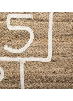 TAPIS JUTE MARELLE D.80X150CM