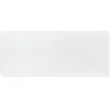 TAPIS MICROFIBRE DOUBLE VASQUE 50X120CM DESSOUS LATEX BLANC