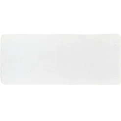 TAPIS MICROFIBRE DOUBLE VASQUE 50X120CM DESSOUS LATEX BLANC