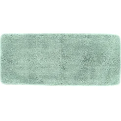 TAPIS MICROFIBRE DOUBLE VASQUE 50X120CM VERT AMANDE