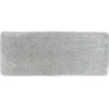 TAPIS MICROFIBRE DOUBLE 50X120CM DESSOUS LATEX GRIS CLAIR