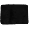 TAPIS MICROFIBRE DOUX DESSOUS LATEX 50X70CM NOIR
