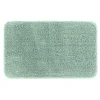 TAPIS MICROFIBRE DOUX 45X75CM VERT EUCALYPTUS