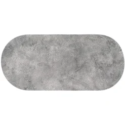 TAPIS OVALE ABSORBANT SOUPLE NATURE BRUTE 45X100CM