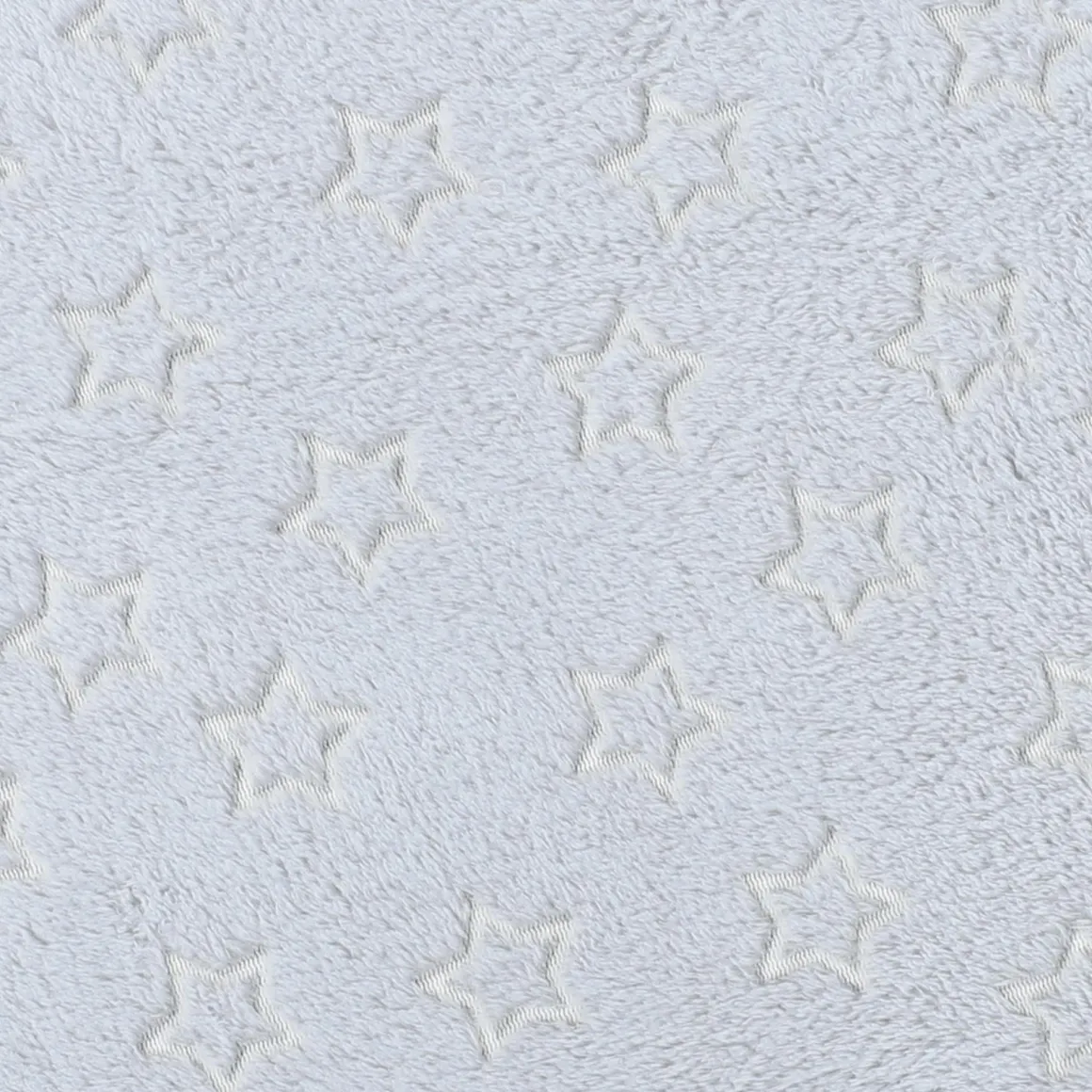 TAPIS PHOSPHORESCENT ETOILE GRIS 70CM