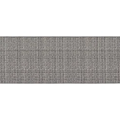 TAPIS PIXEL 45X120CM POLYESTER TISSE GRIS FONCE